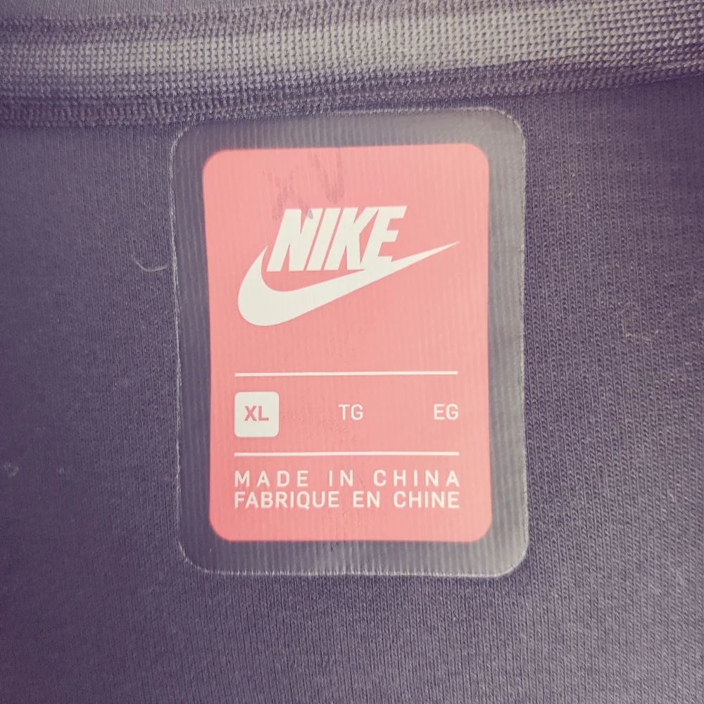 Nike Tech Fleece Half Zip Hoodie Burgundy Black Men's XL